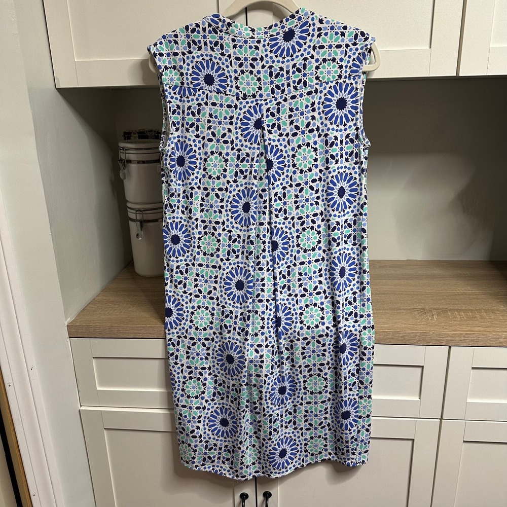Tori Richard Honolulu Shift Dress Womens S Sleeveless Hawaii Made Coastal Resort - Picture 2 of 13
